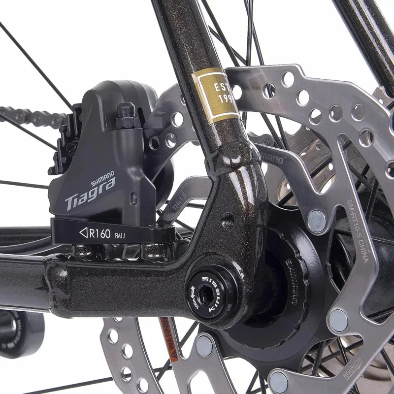 Kinesis UK R2 2024 Gravel Road Bike - Black/Gold-4